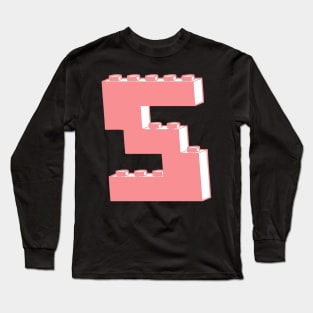 THE LETTER S, Customize My Minifig Long Sleeve T-Shirt